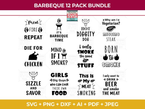 Download Barbeque Svg for Cricut, Bbq Cut File - Premium Resources