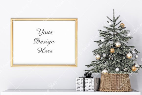 Download Frame Mockup Christmas - 4/7 - Premium Resources