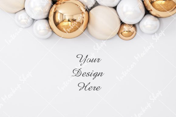 Download Blank Wall Mockup Christmas - 5/7 - Premium Resources