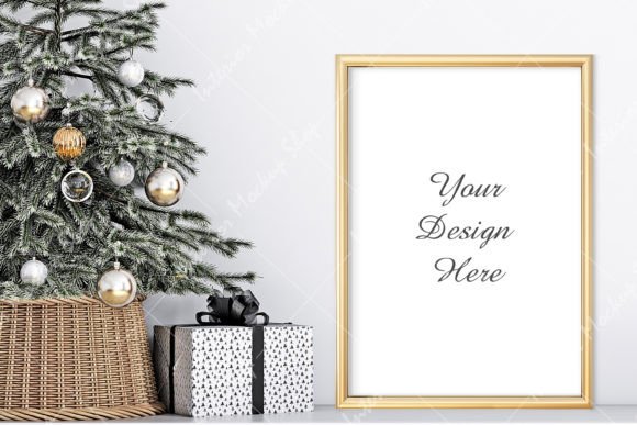 Download Frame Mockup Christmas - 3/7 - Premium Resources